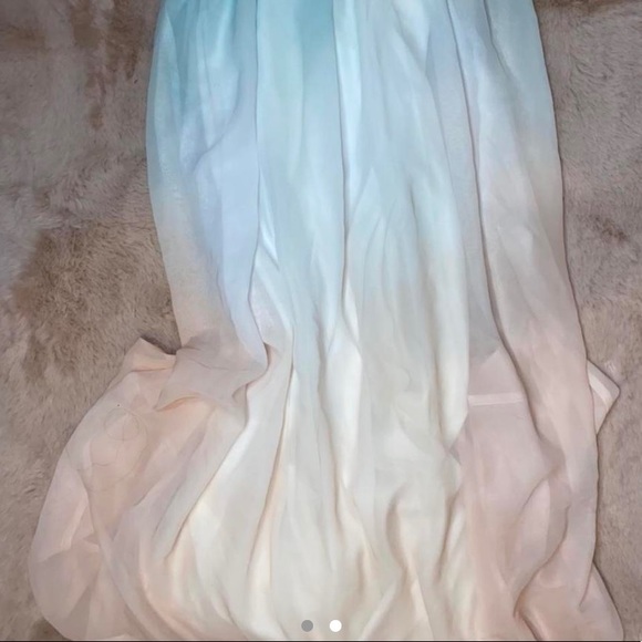Long ombré dress - Picture 2 of 2